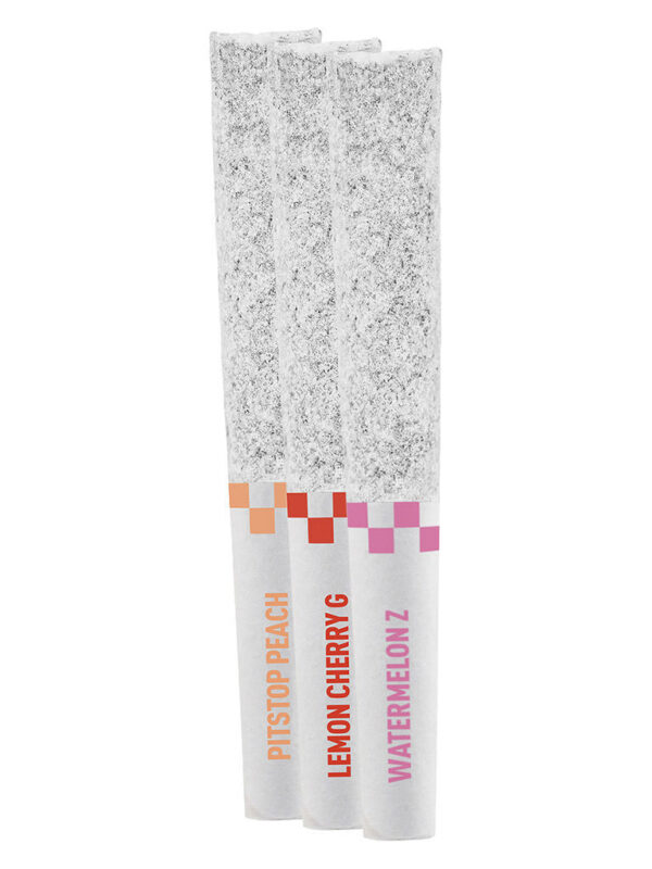 Flyers Frosted Infused Podium Pack Pre-Rolls 3 Pack Claybourne Hybrid Montrose Cannabis