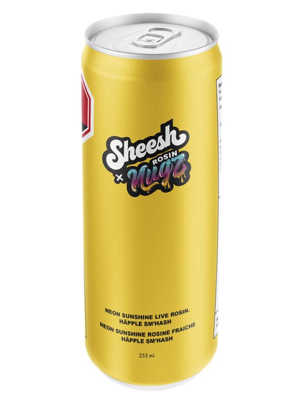 Neon Sunshine Live Rosin Happle Sm'Hash 355ml Sheesh x Nugz Montrose Cannabis