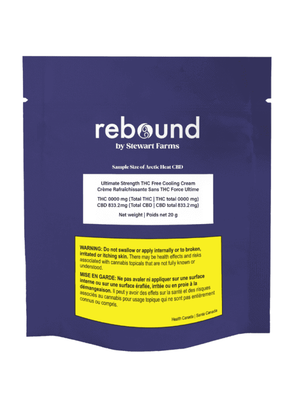 Arctic Heat 5000 CBD Ultimate Strength Cooling Cream Sample Size