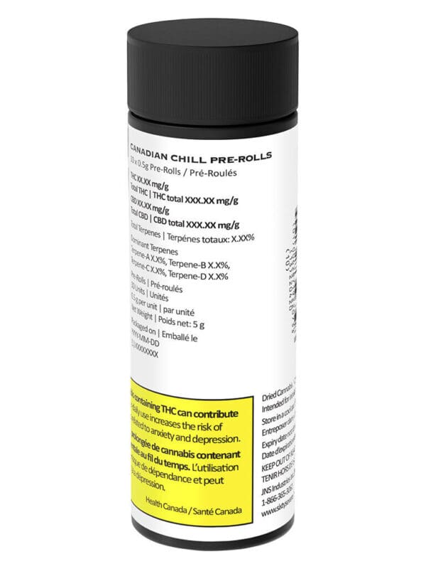 Canadian Chill Pre-Rolls 10 Pack Sixty Seven Sins Hybrid Montrose Cannabis