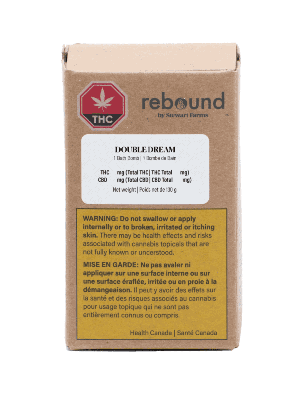 Double Dream Bath Bomb 130g Stewart Farms