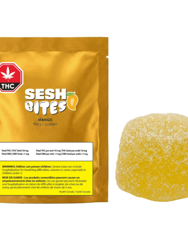 Mango THC 1 Pack Soft Chew SESH Edibles