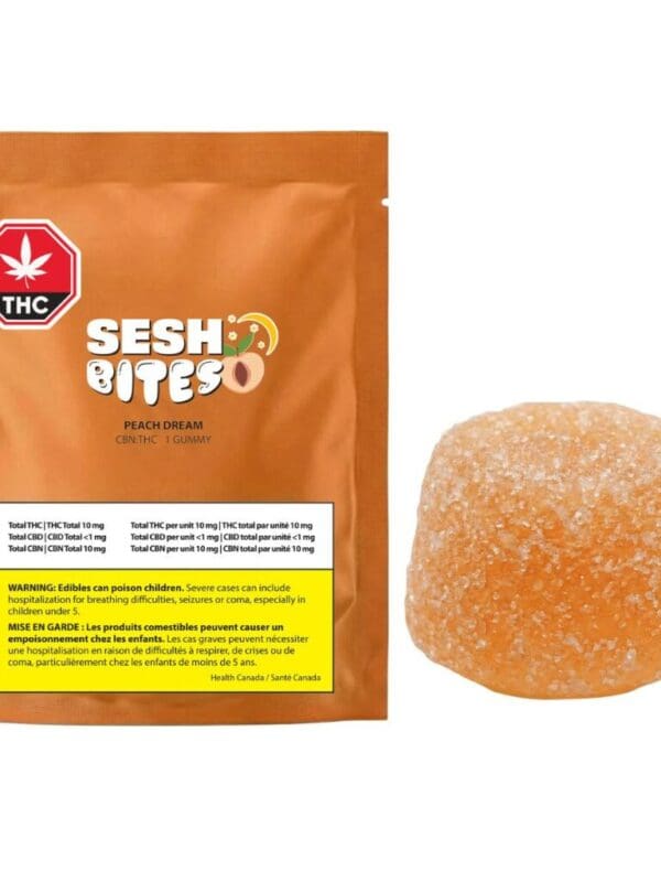 Peach Dream 1:1 THC:CBN 1 Pack Soft Chew