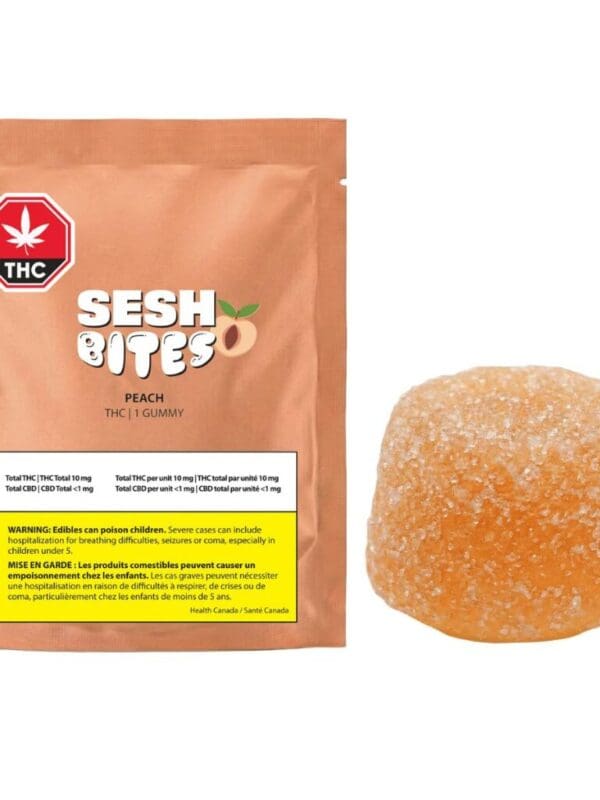 Peach THC 1 Pack Soft Chew