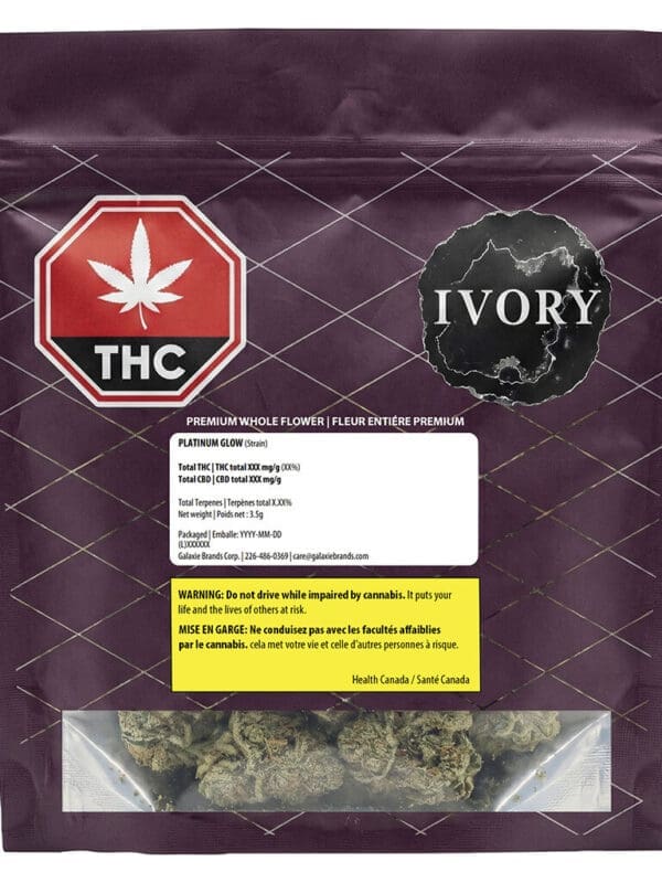 Platinum Glow 7g hybrid Ivory Montrose Cannabis
