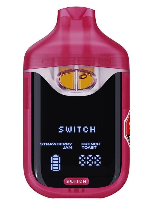 Switch 95+ Digital Diamonds Strawberry Jam : French Toast 1g AIO sativa Montrose Cannabis