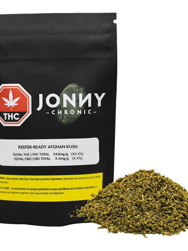Afghan Kush Milled Flower 7g Jonny Chronic Montrose Cannabis