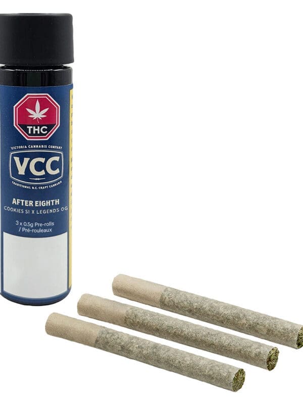 After Eighth Pre-Rolls 3x0.5g Victoria Cannabis Co. Montrose Cannabis