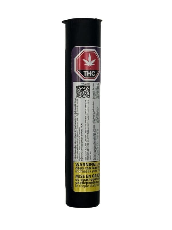 Headstone Cannabis BLK DIMD Infused Pre-Rolls 3 Pack 3x0.5g showing the premium packaging and craft cannabis quality.