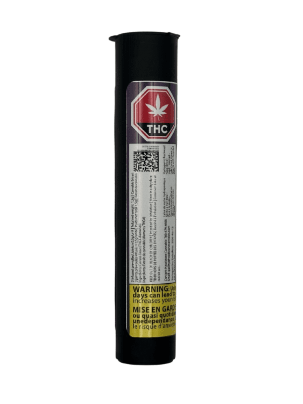 Headstone Cannabis BLK DIMD Infused Pre-Rolls 3 Pack 3x0.5g showing the premium packaging and craft cannabis quality.