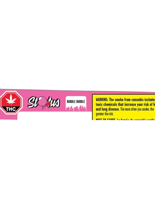 Status Bubble Bubble Liquid Diamond Infused Blunt 1g Sativa with Glass Tip