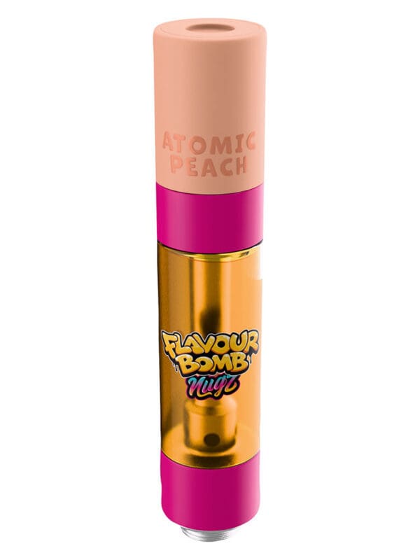 Flavour Bomb Atomic Peach Liquid Diamond 510 0.95g <br>Hybrid <br>95.0%
