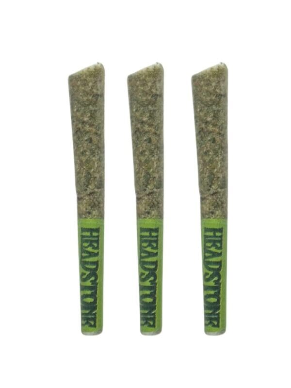 Headstone Cannabis Flawless Clarity Infused Pre-Rolls 3x0.5g showing the premium packaging and craft cannabis quality.