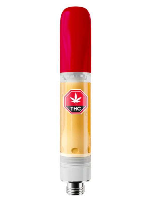 Frosted Lemons FSE Resin 510 1g premium sativa full spectrum extract cartridge by 3Saints, available for local delivery from Montrose Cannabis.