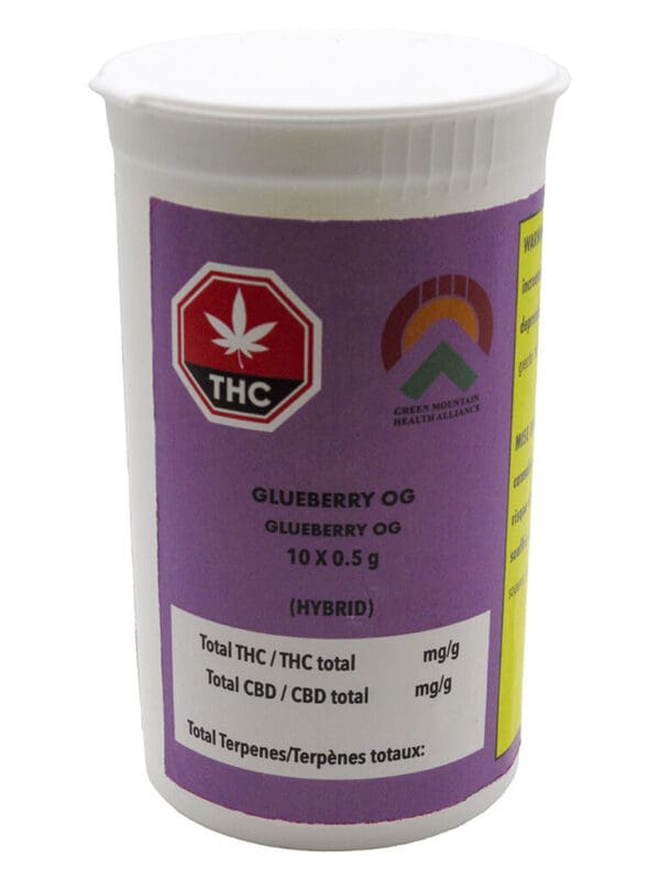 Glueberry OG Pre-Rolls 10 Pack by Green Mountain | Montrose Cannabis