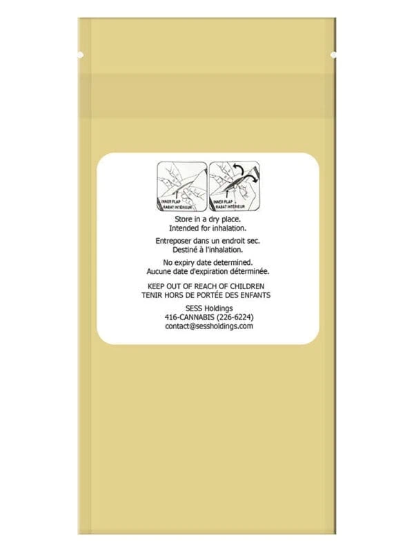 Hawaiian Snow Live Resin Blend Disposable Vape 1g by 1Spliff - Montrose Cannabis