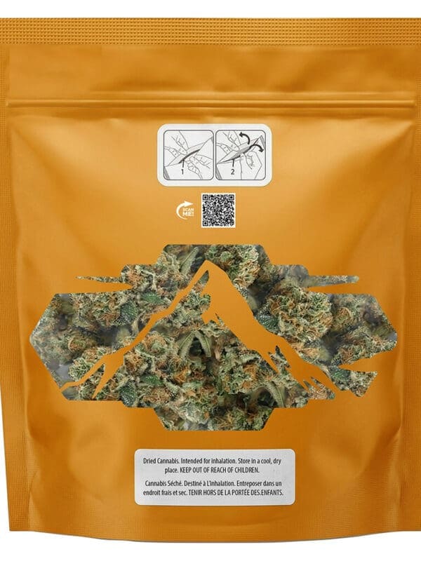 Moonshine Gas 7g premium cannabis flower by North of 28, available for local delivery from Montrose Cannabis.