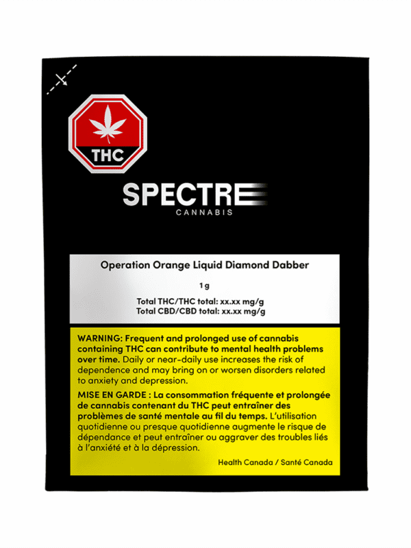 Operation Orange Liquid Diamond Dabber-Spectre Montrose Cannabis