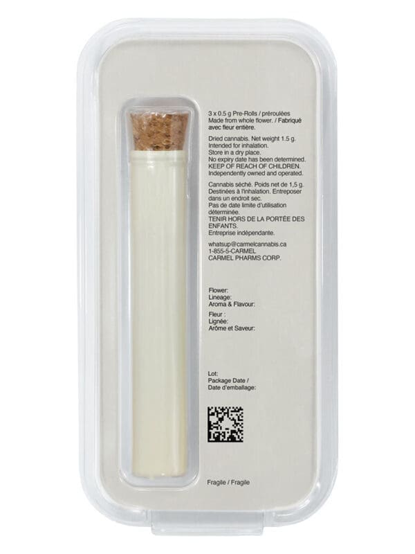 Sherbadough Pre-Rolls 3 Pack Indica Carmel Montrose Cannabis