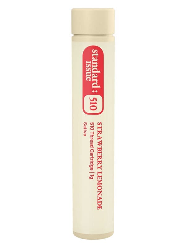 Standard Issue Strawberry Lemonade 1g 510 Vape Cartridge Sativa Distillate