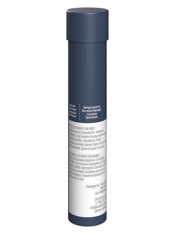 Sunset Plum Berry Ceramic Tip Infused Pre-Roll Single 0.5g premium liquid diamond infused sativa joint by Tenzo, available for local delivery from Montrose Cannabis