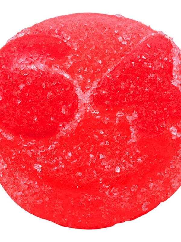 1964 Supply Co Strawberry Watermelon Live Rosin 10-pack vegan soft chew edibles close up at Montrose Cannabis