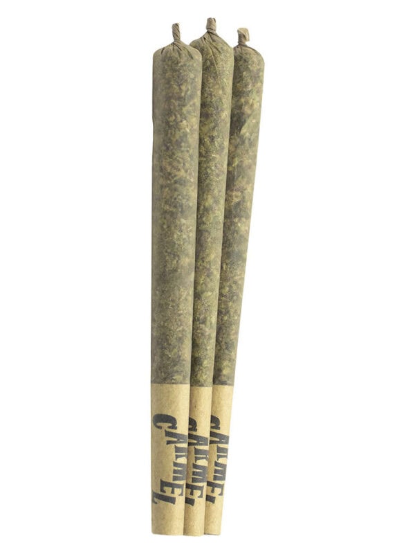 Sherbadough Pre-Rolls 3 Pack Indica Carmel Montrose Cannabis