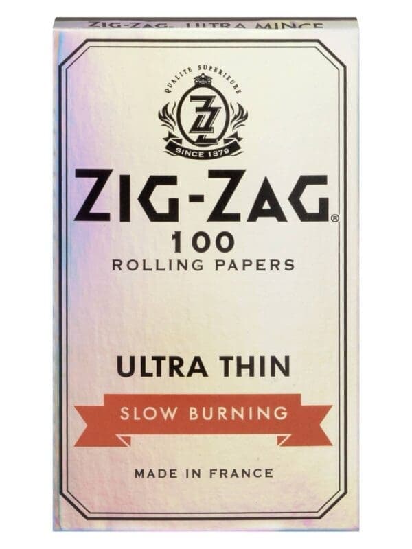 Zig-Zag Ultra Thin Rolling Papers | 70mm x 38mm Slow Burning - Montrose Cannabis