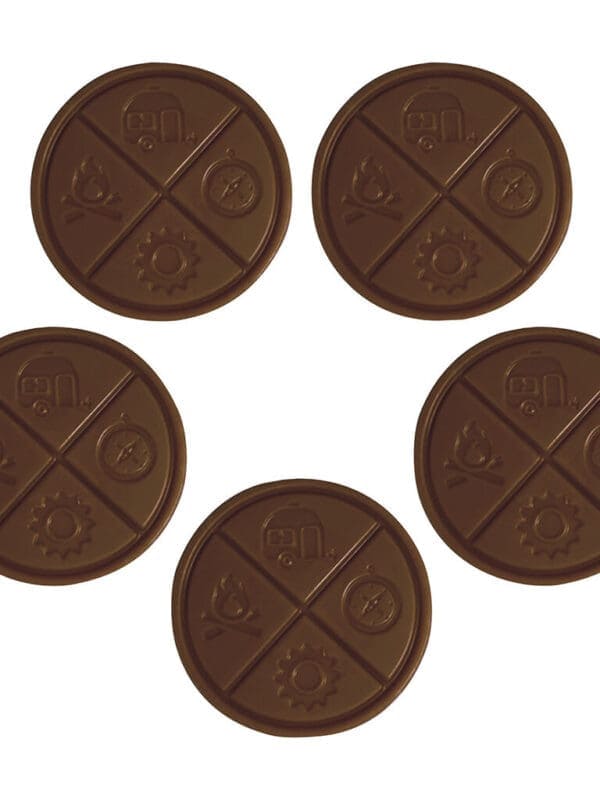 Simply Milk Chocolate 5 Pack <br>50mg THC