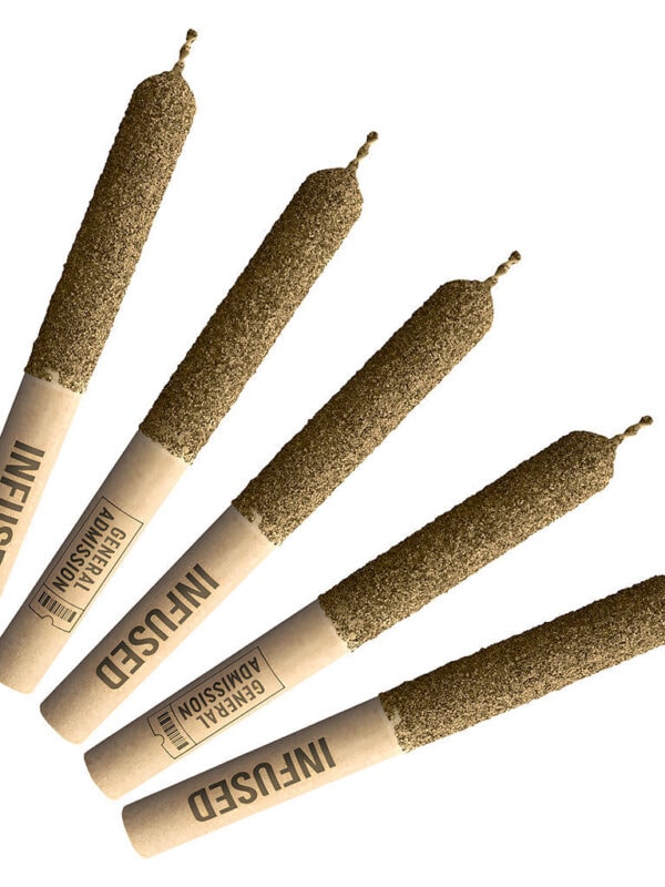 Frozen Watermelon Hi-Fi Infused Pre-Rolls 5 Pack General Admission Montrose Cannabis