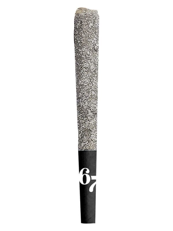 67 Sindicate 1g single infused pre-roll by Sixty Seven Sins, featuring premium cured resin infusion, available for local delivery from Montrose Cannabis Ontario.