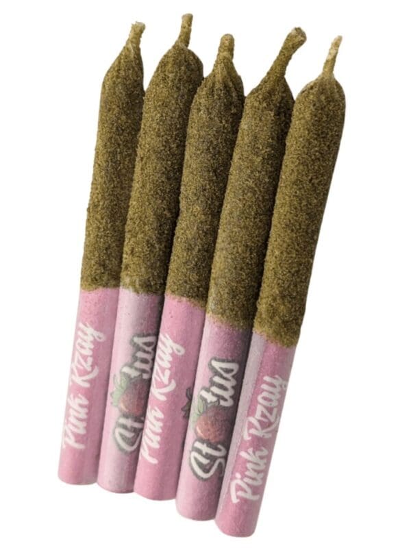 Pink Rzay Pre-Rolls Infused Liquid Diamond Kief Coated | Status | Montrose