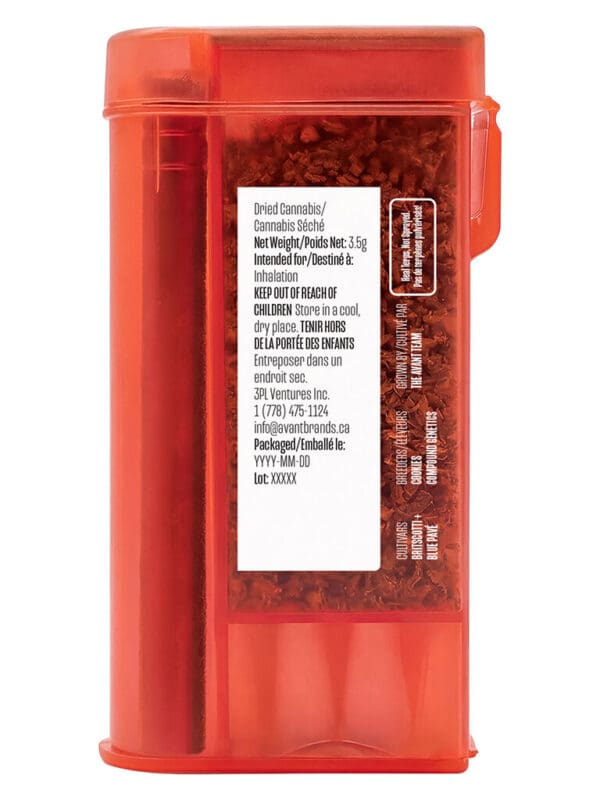 Pop Drop & Roll Milled 3.5g premium craft hybrid cannabis flower by Tenzo, available for local delivery from Montrose Cannabis.