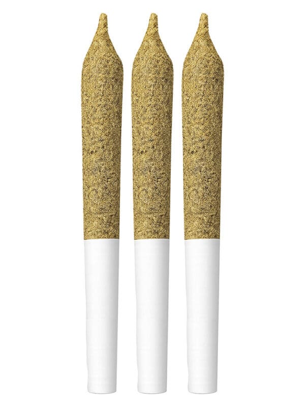 Poppin Peach Liquid Diamond & Live Rosin Infused Kief Coated Pre-Rolls | Frootyhooty | Montrose