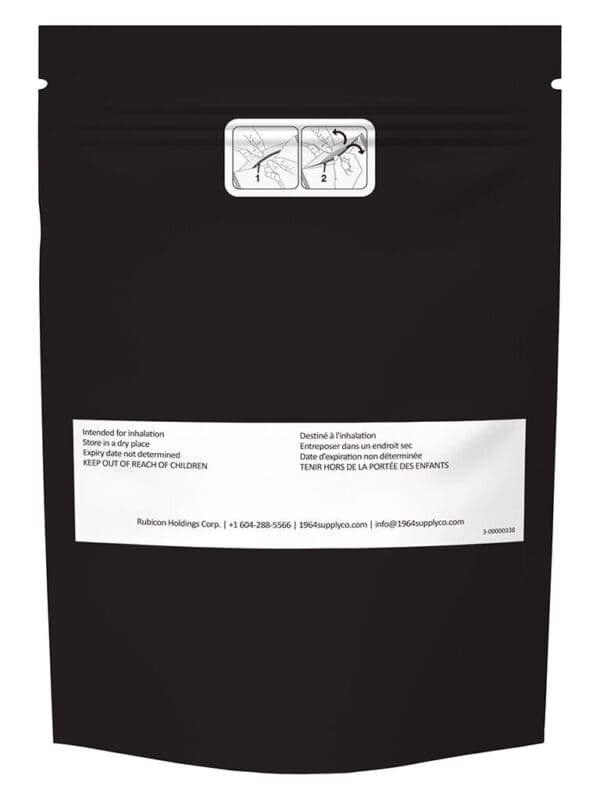 Tropicanna 7g premium sativa cannabis flower by 1964, available for local delivery from Montrose Cannabis.
