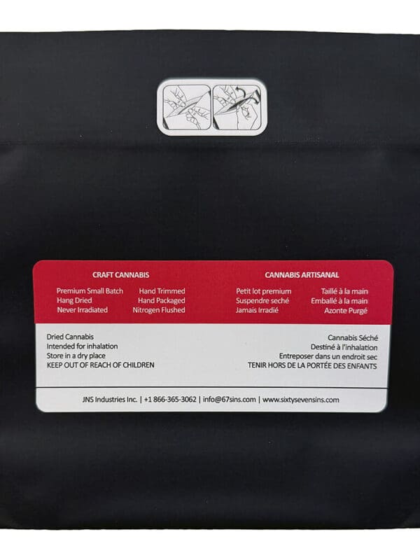 Diablo 67 – Sixty Seven Sins Indica Flower 7g | Montrose Cannabis
