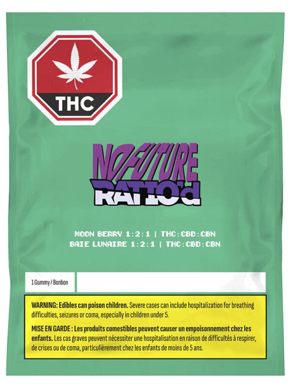 No Future Ratio'd Moon Berry 1:2:1 Soft Chew 1 Pack | Montrose