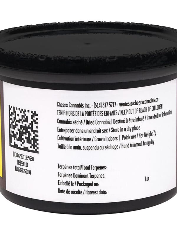 Blackberry Gelato 7g Flower – Cheers Cannabis Indica | Montrose