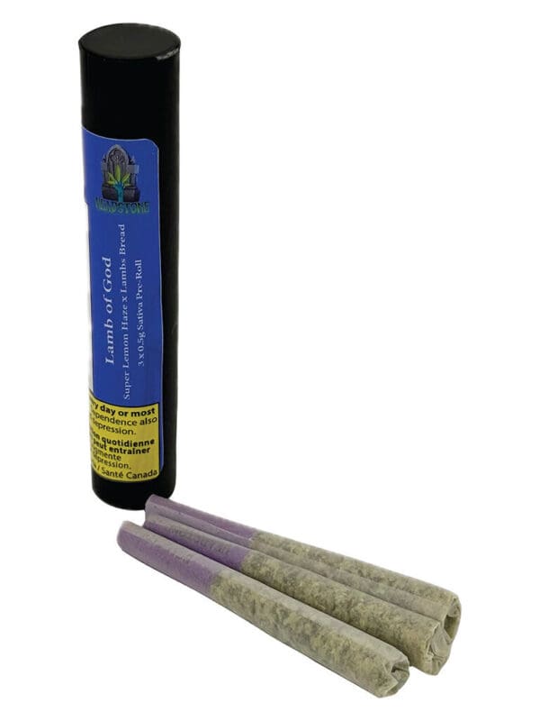 Lamb of God Pre-Rolls 3 Pack – HeadStone Cannabis | Montrose