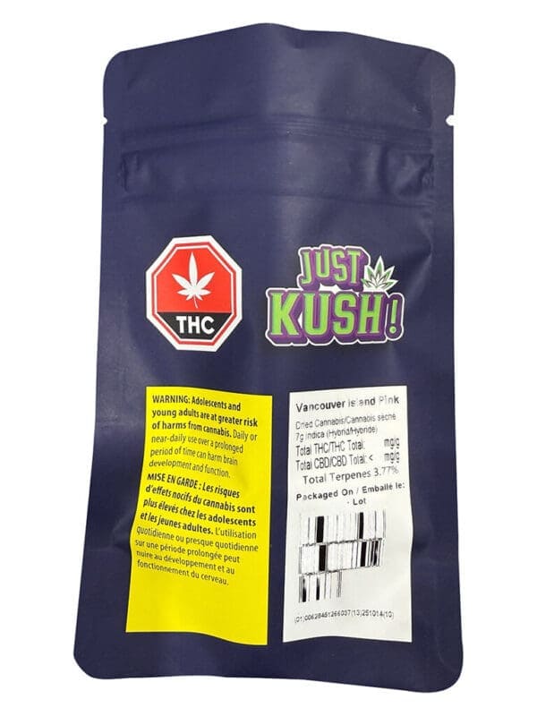 VIP Kush 7g – Just Kush Flower | Montrose Cannabis