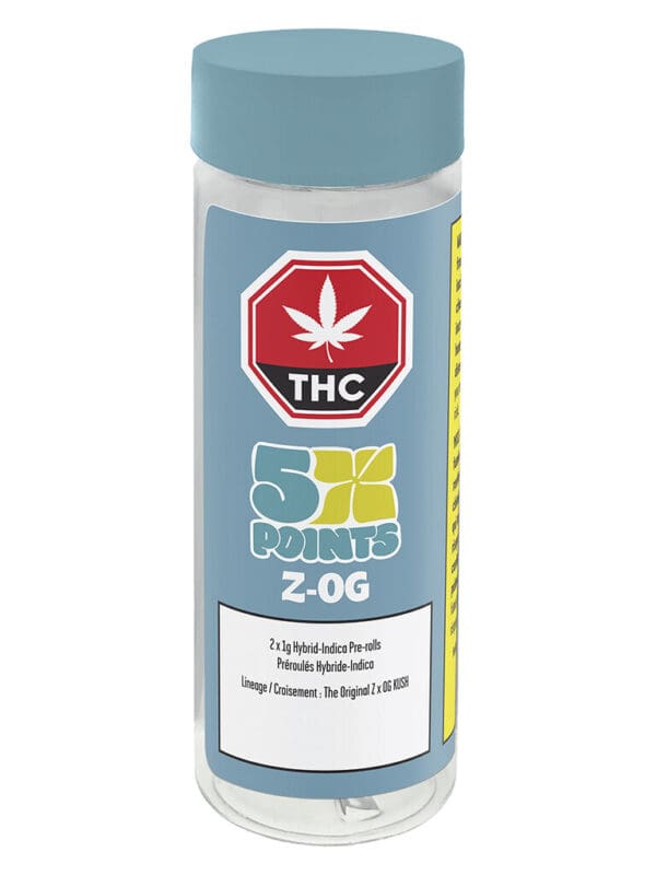 Z-OG Pre-Rolls 2 Pack – 5 Points Hybrid | Montrose