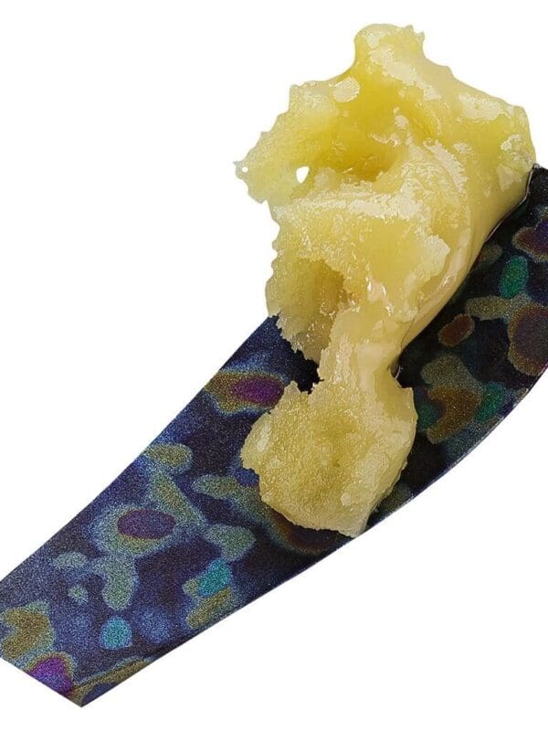 Pebblez Peach Live Rosin Diamond Jam 1g - Sauce Rosin Labs