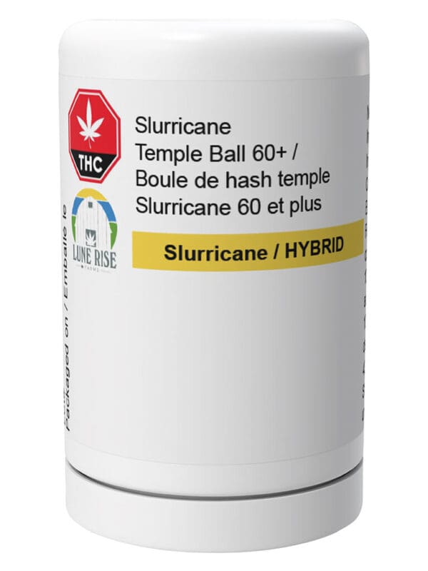 Slurricane Temple Ball Hash 1.5g – Lune Rise Farms | Montrose