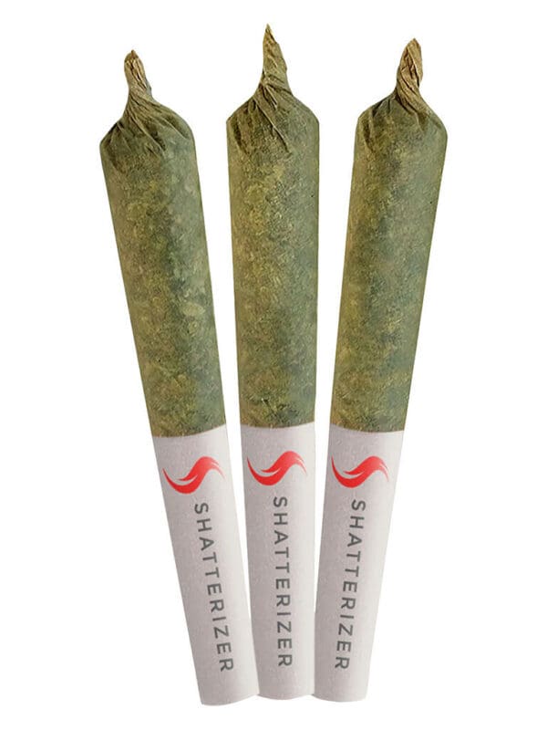 Pink Gas Shatter Infused Pre-Rolls 3 Pack 3x0.5g – Shatterizer | Montrose