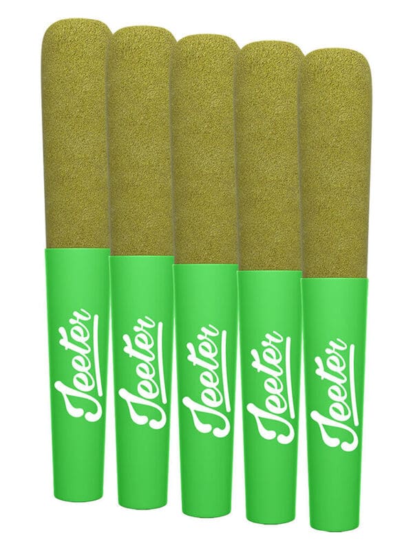 Baby Jeeter Kiwi Kush Infused Pre-Rolls 5 Pack 5x0.5g – Jeeter | Montrose