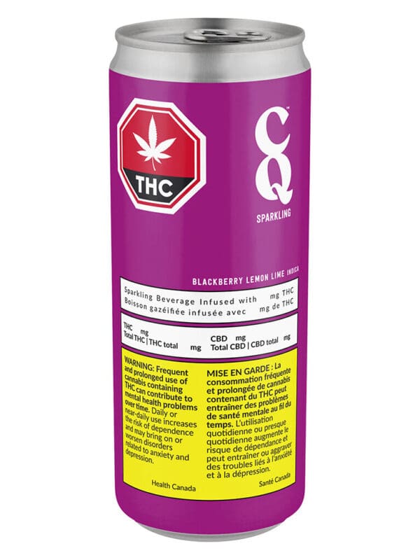 Blackberry Lemon Lime 355ml – CQ Sparkling | Montrose Cannabis