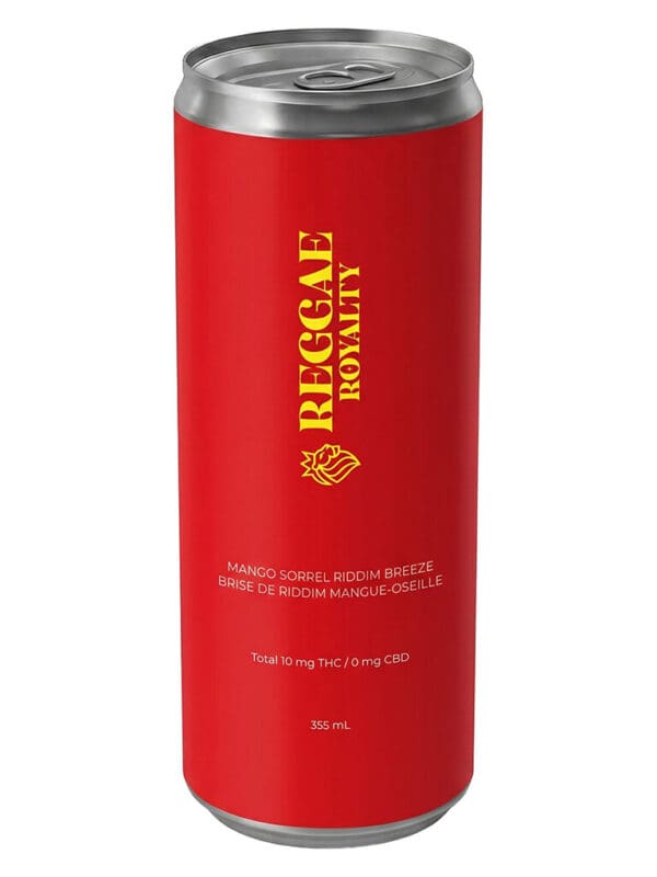 Mango Sorrel Riddim Breeze 10mg THC Drink 355ml – Reggae Royalty | Montrose