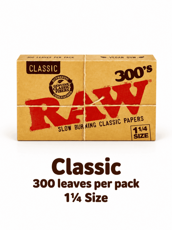 RAW Brand Papers - Classic 1 1/4"- 300 Leaves