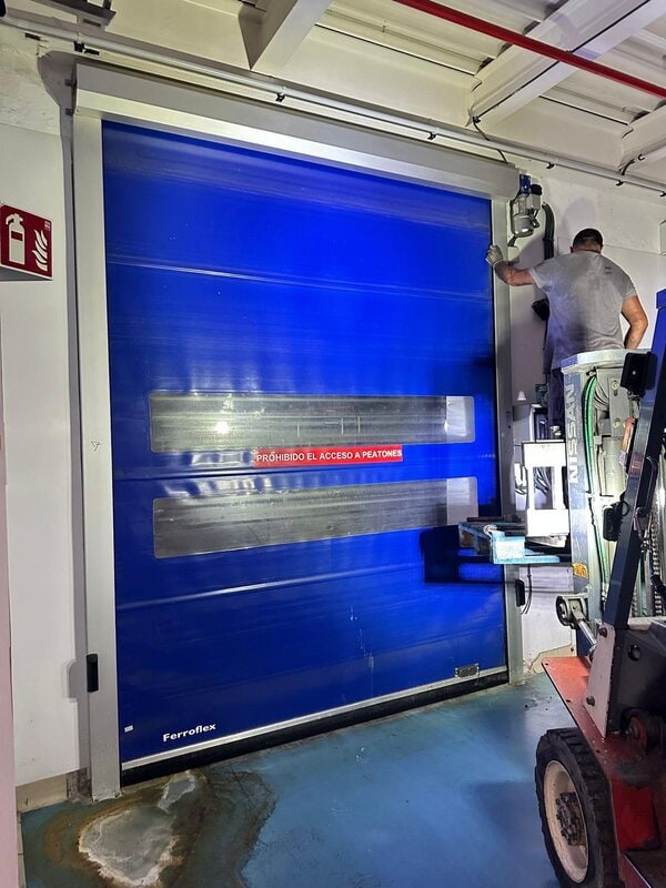 puertas rápidas enrollables motorizadas ferooflex