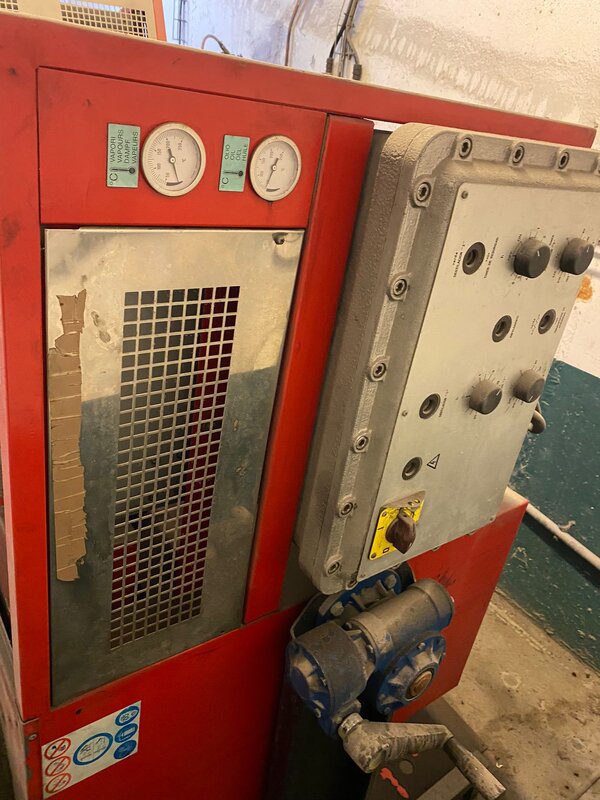 destiladora de disolventes formeco 8.5kw 120l